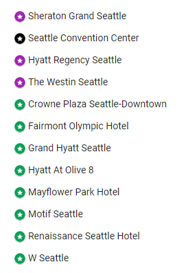 Additional Hotel Locations List