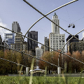 Chicagoskylineimagefromgrassyfield