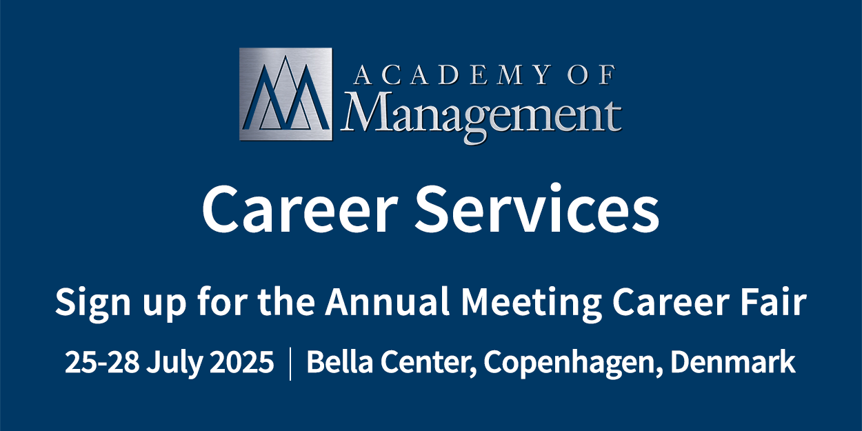 Sign up for the Annual Meeting Career Fair