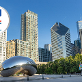 ChicagoskylineMilleniumPark