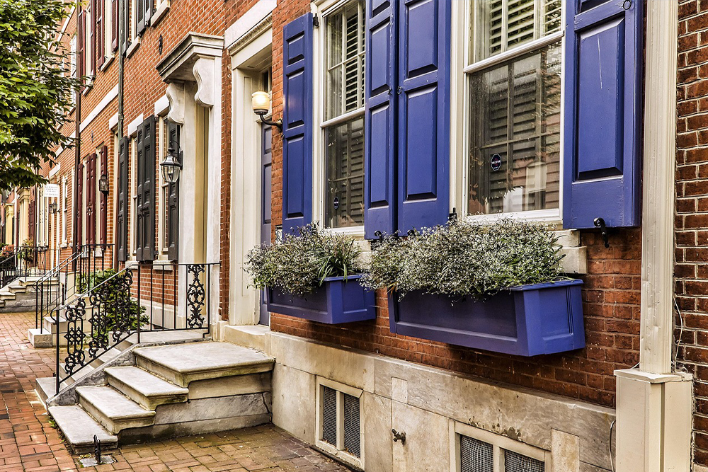 Image of a street in Philadelphia