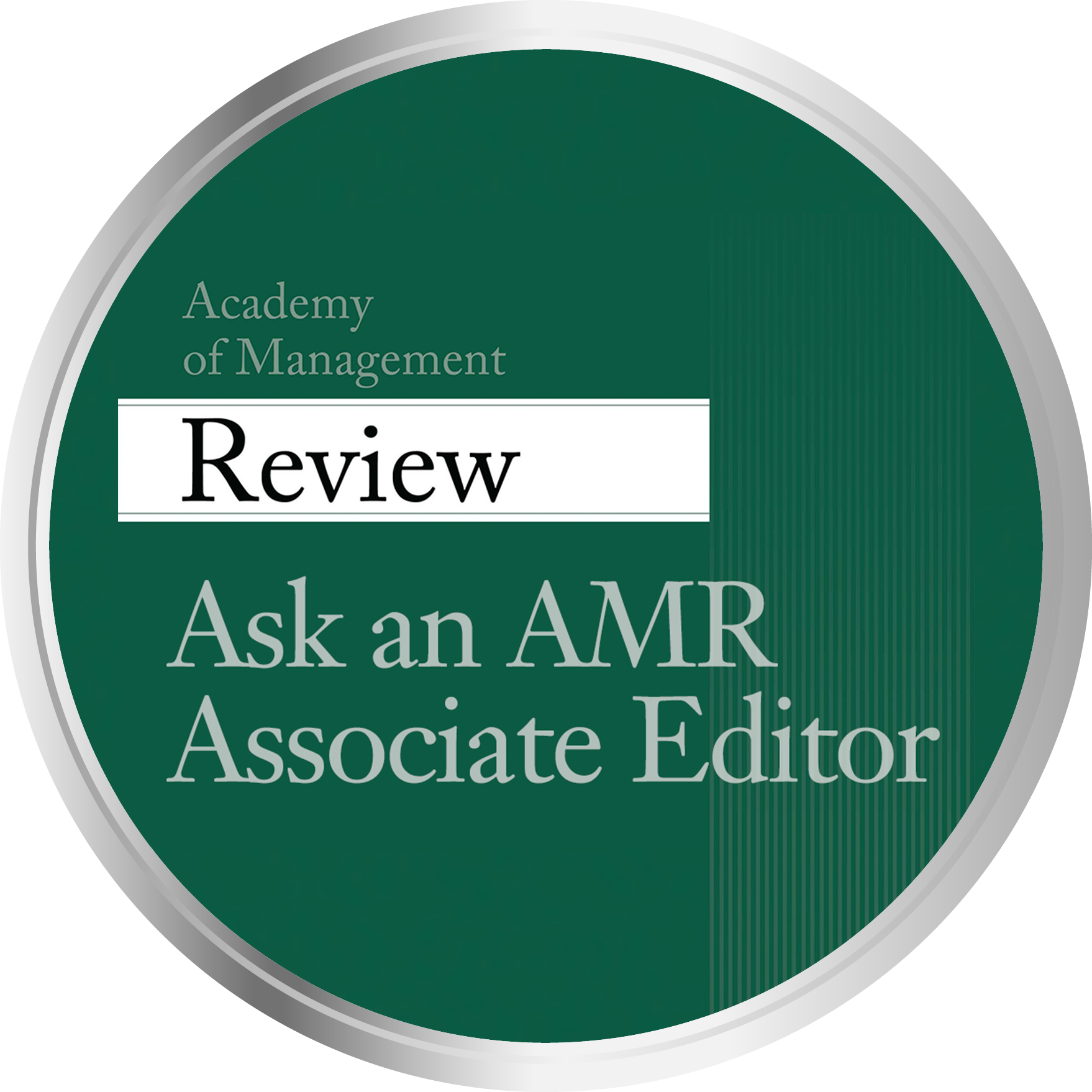 Circular image of AMR's Ask an AE