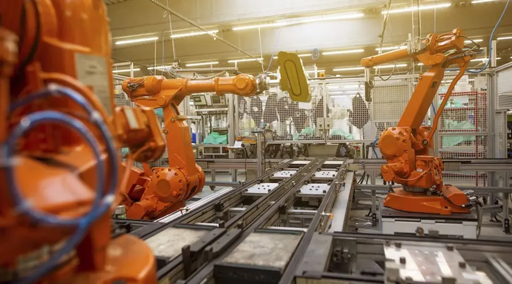 robotic production line