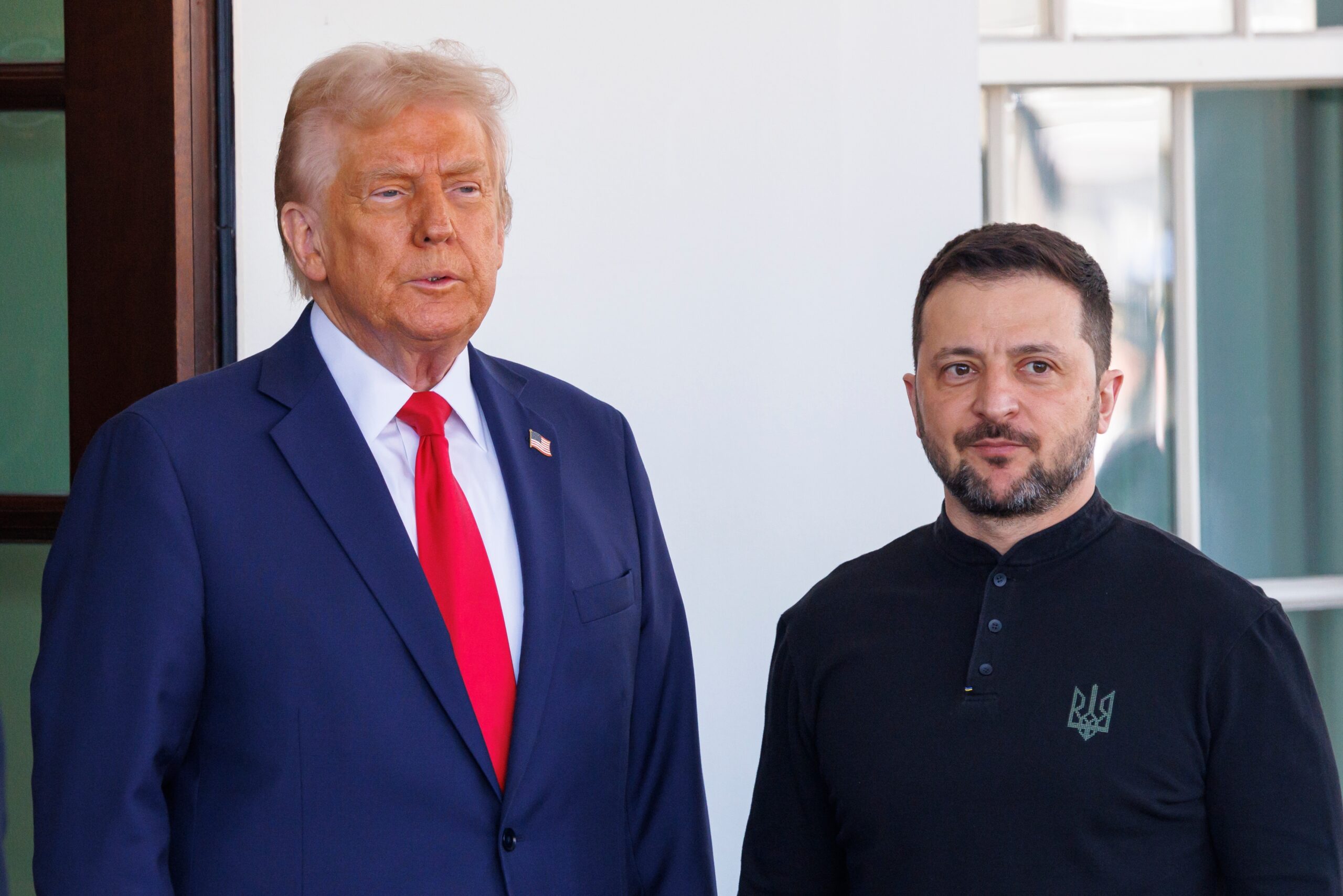 WASHINGTON – Feb. 28, 2025: President Donald Trump welcomes Ukrainian President Volodymyr Zelenskyy to the White House to sign a deal granting the US access to Ukraine's rare minerals.