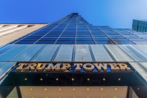Manhattan, New York, USA, April 6, 2019, Trump Tower