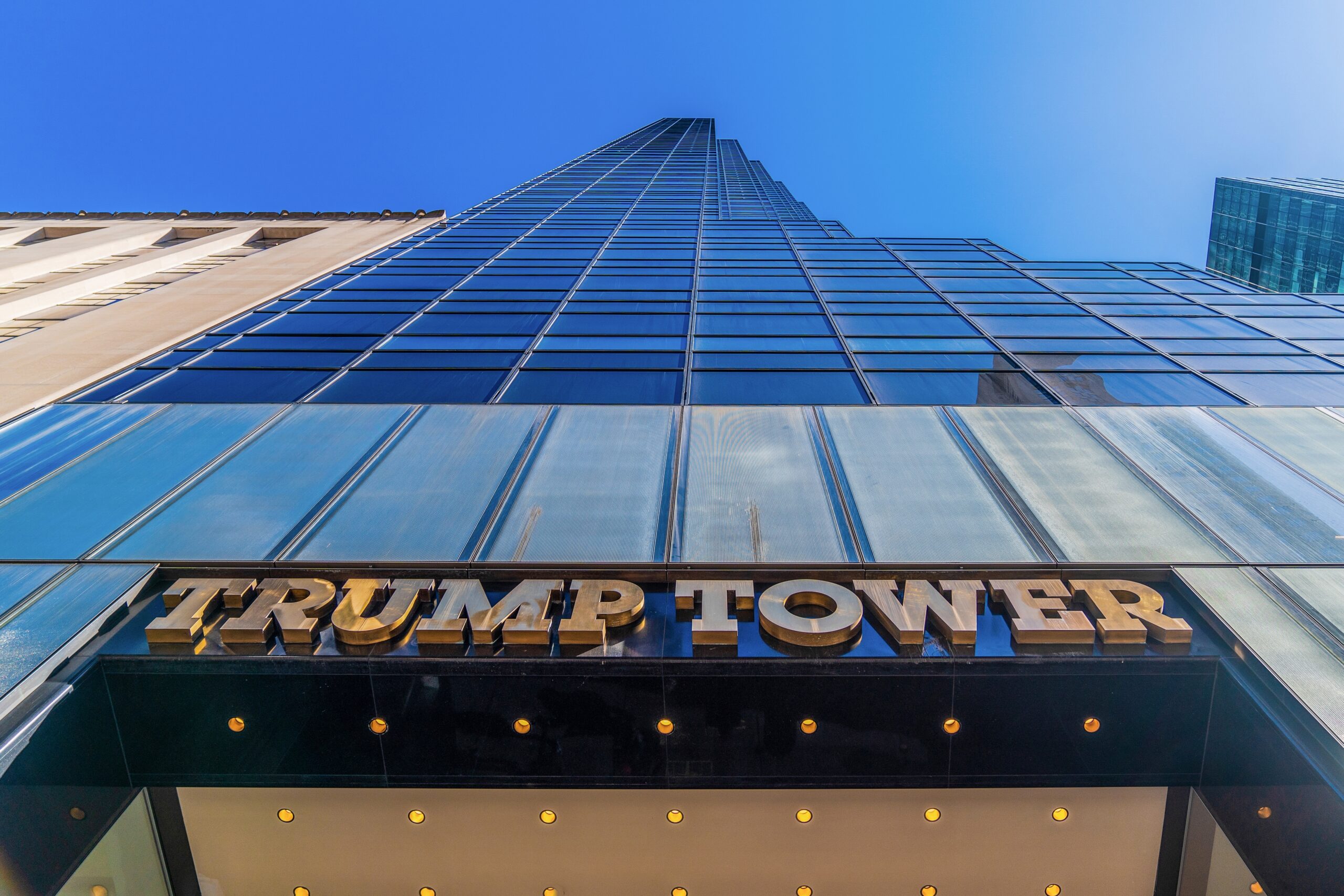 Manhattan, New York, USA, April 6, 2019, Trump Tower