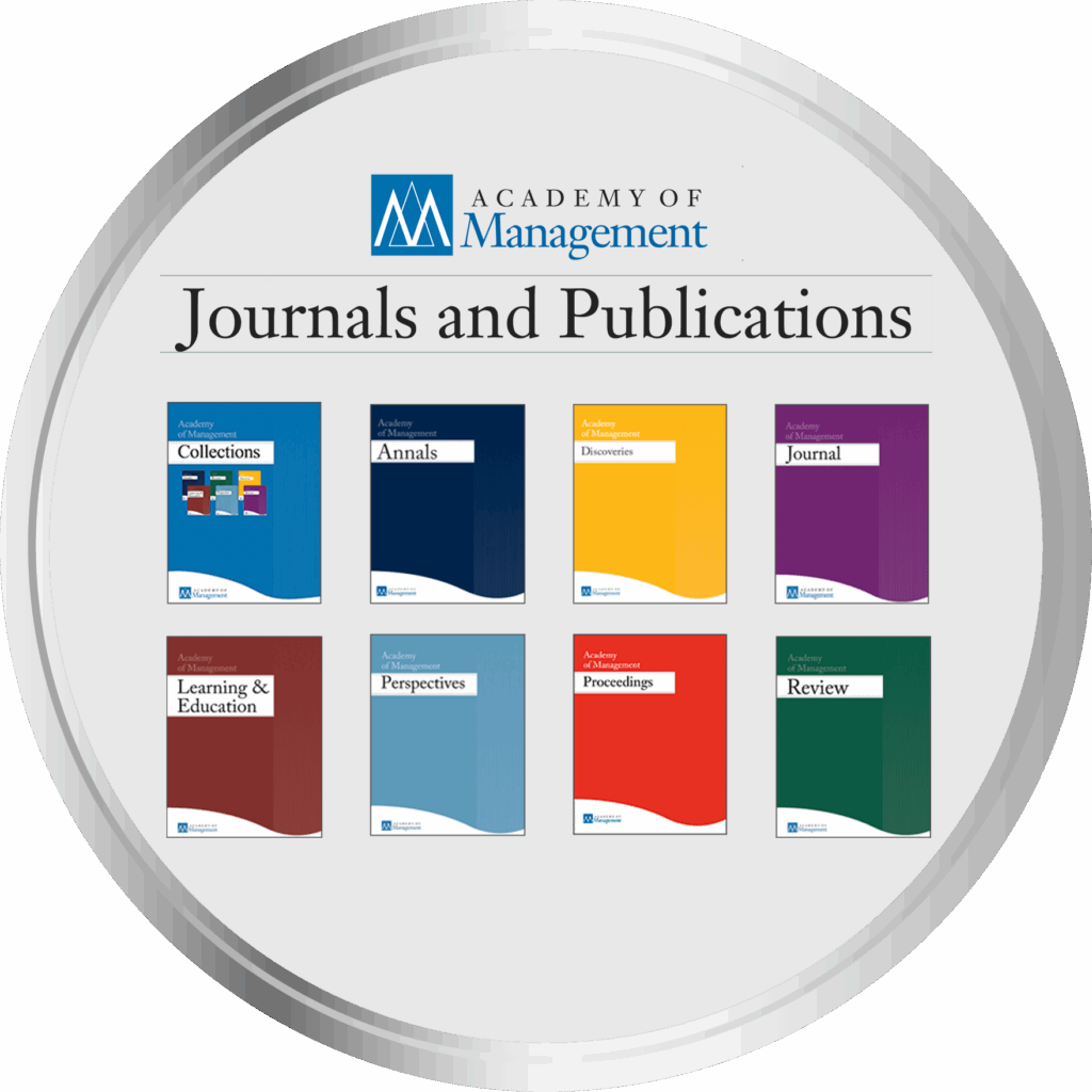 AOM Journals and Publication framed