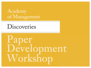 AMD Paper Development Workshop