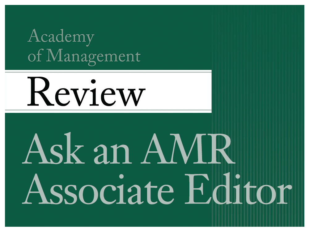 Ask An AMR Associate Editor