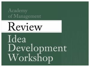 AMR Idea Development Workshop