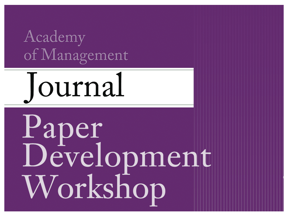 AMJ Paper Development Workshop