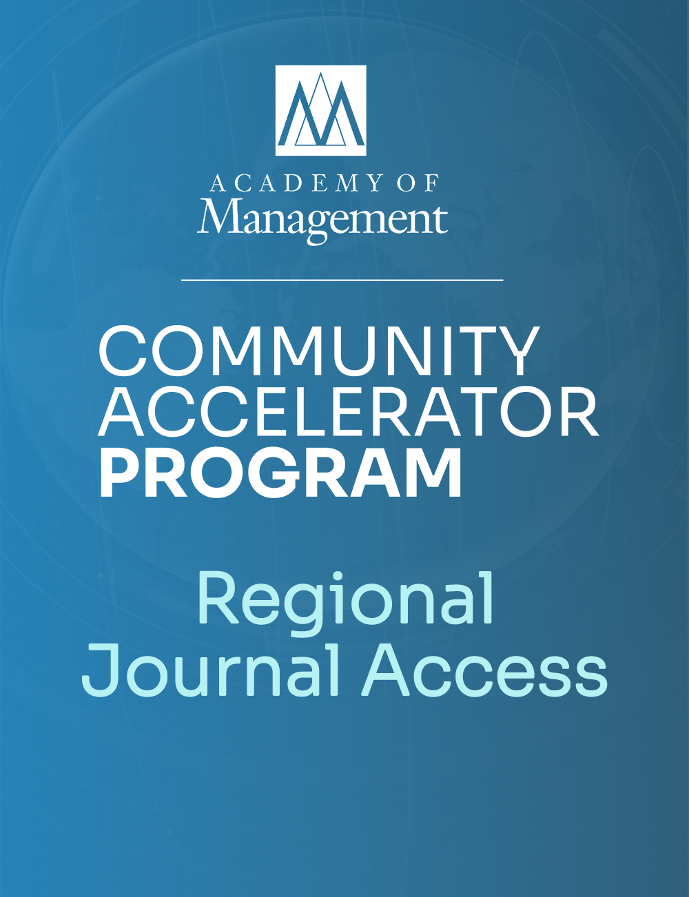 Community Accelerator Program (CAP) Regional Journal Access