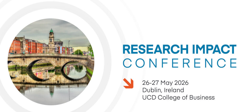 AOM and AACSB - Research Impact Conference flyer