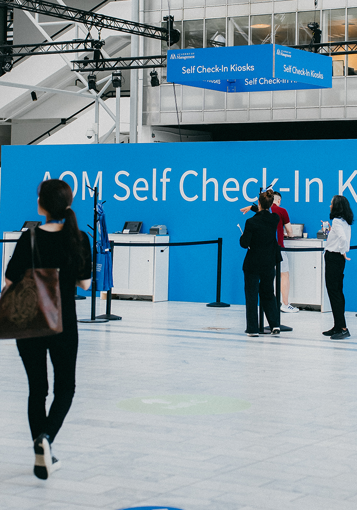 AOM Self Check-in Kiosks