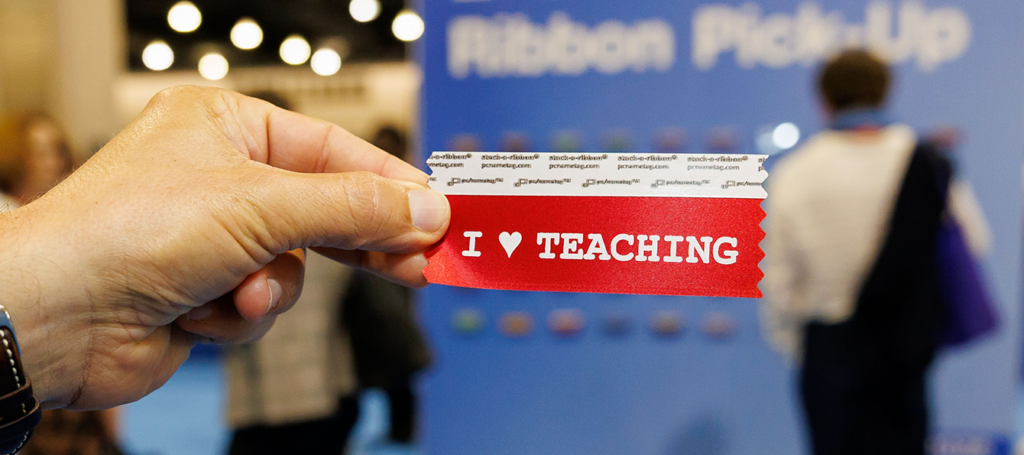 I ❤️ Teaching ribbon