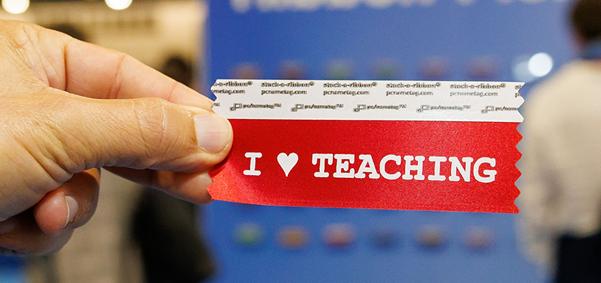 I ❤️ Teaching ribbon