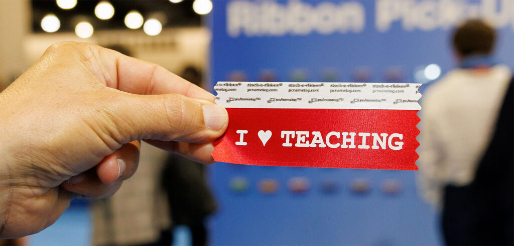Image of I❤️Teaching Ribbon